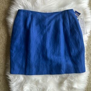 NWT Vintage 2000s Elegant Blue Skirt